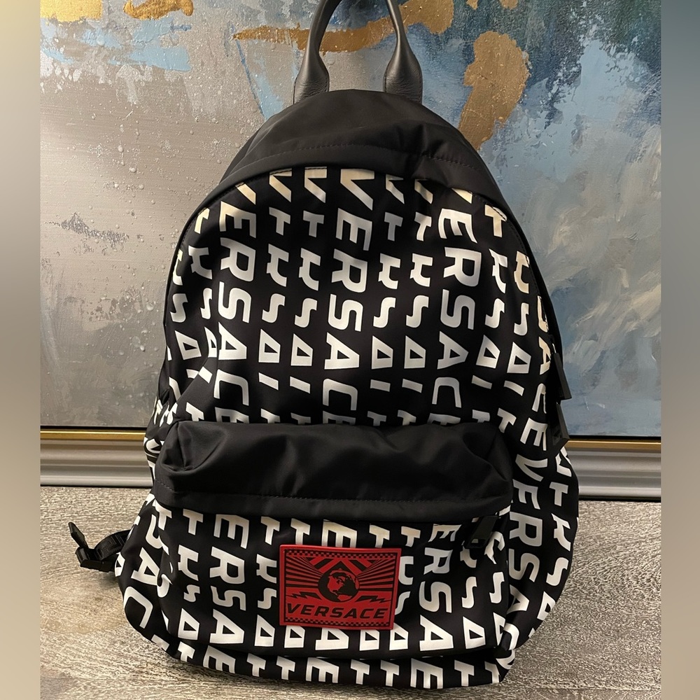 Versace Backpack brand new never been used.